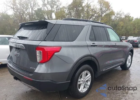 2022 Ford Explorer Xlt из США, поврежденный, VIN 1FMSK8DHXNGB28709